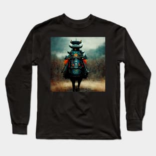 Samuroid - Cyberpunk Samurai Long Sleeve T-Shirt